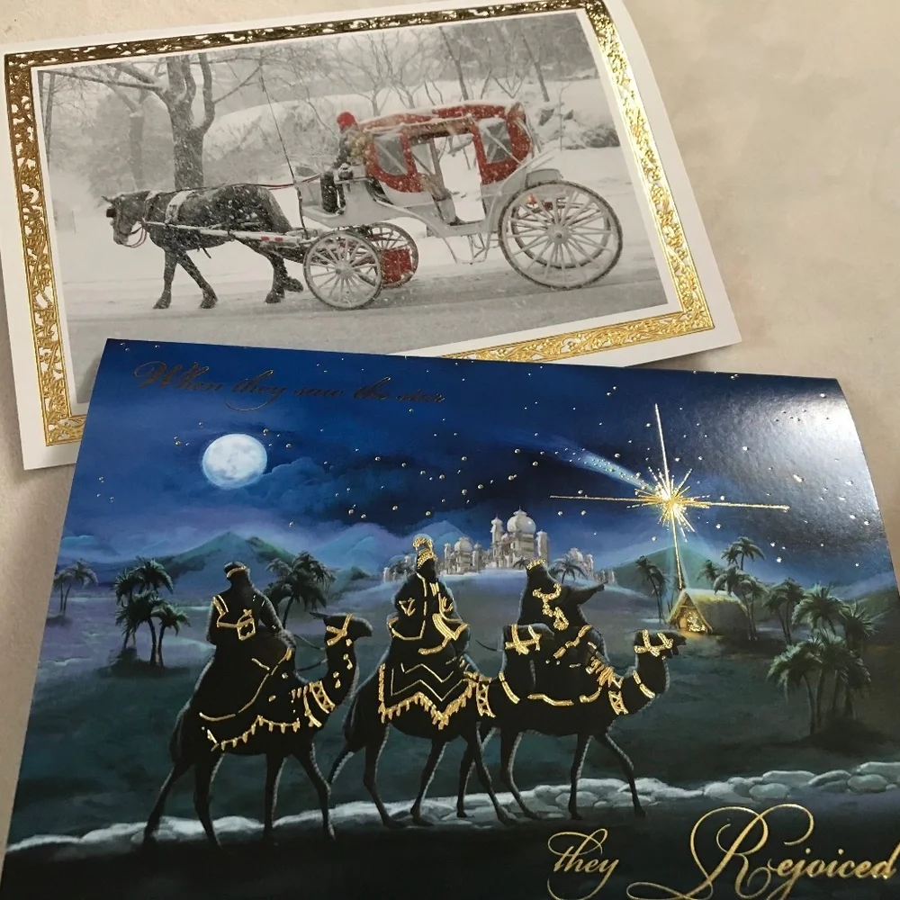 Christmas Cards 12 pack with Envelopes